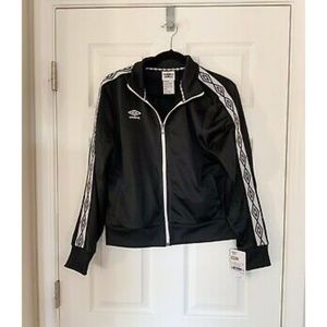 NWT Umbro Womens Black & White Jacket UUL1TAG5